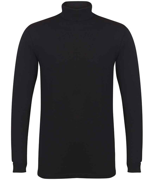 SF Clothing SF Clothing Feel Good Stretch Roll Neck Top - Black (SF125)