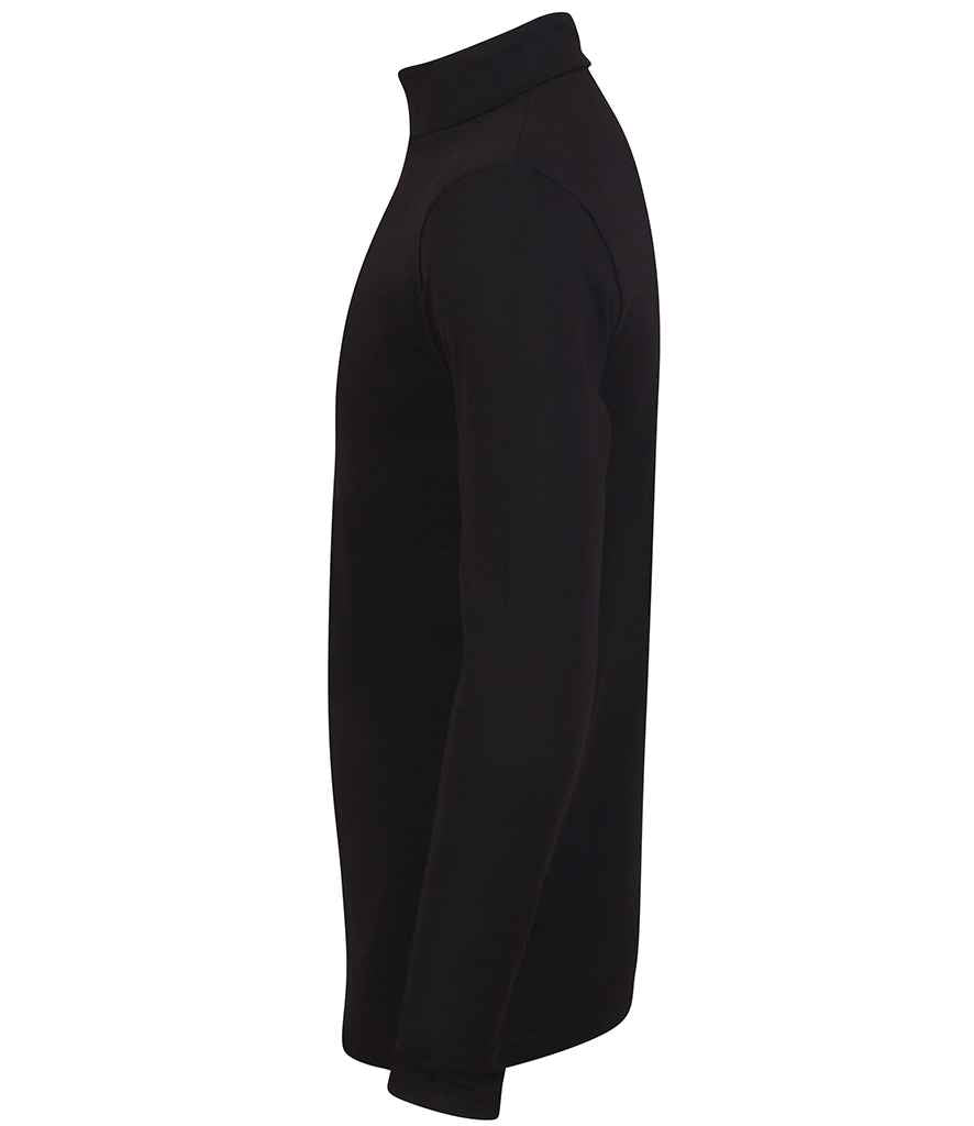 SF Clothing SF Clothing Feel Good Stretch Roll Neck Top - Black (SF125)