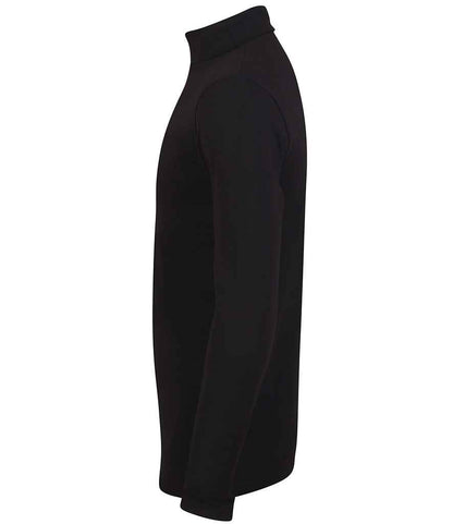 SF Clothing SF Clothing Feel Good Stretch Roll Neck Top - Black (SF125)