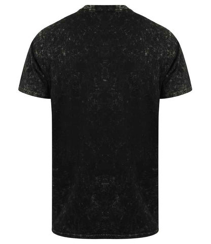 SF Clothing SF Clothing Unisex Washed Band T-Shirt - Washed Black (SF203)