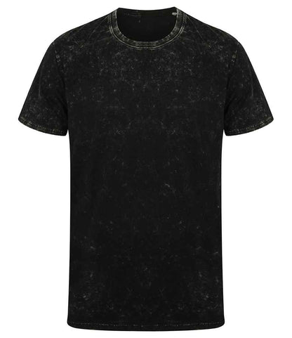 SF Clothing SF Clothing Unisex Washed Band T-Shirt - Washed Black (SF203)
