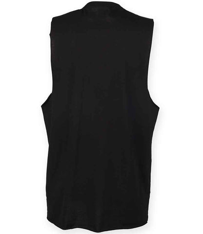 SF Clothing SF Clothing High Neck Vest - Black (SF232)