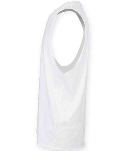 SF Clothing SF Clothing High Neck Vest - White (SF232)