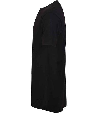SF Clothing SF Clothing Longline Dipped Hem T-Shirt - Black (SF258)