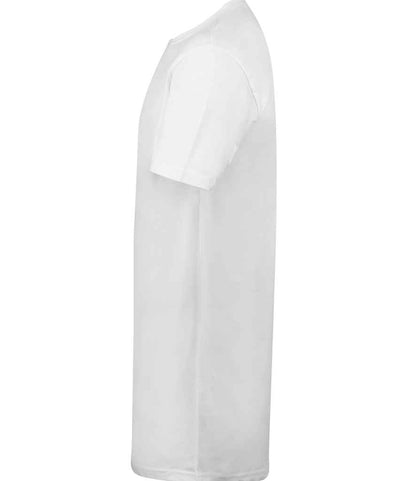 SF Clothing SF Clothing Longline Dipped Hem T-Shirt - White (SF258)