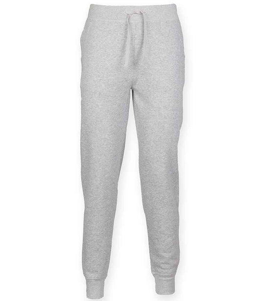 SF Clothing SF Clothing Slim Cuffed Jog Pants - Heather Grey (SF425)
