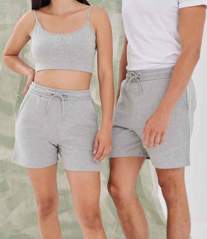 SF Clothing SF Clothing Unisex Sustainable Fashion Sweat Shorts - Heather Grey (SF432)