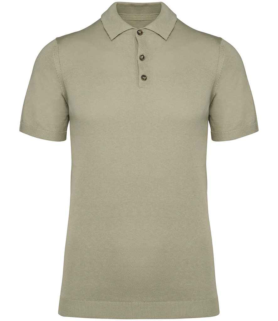 Spasso Spasso Knitted Polo Shirt - Almond Green (SP203)