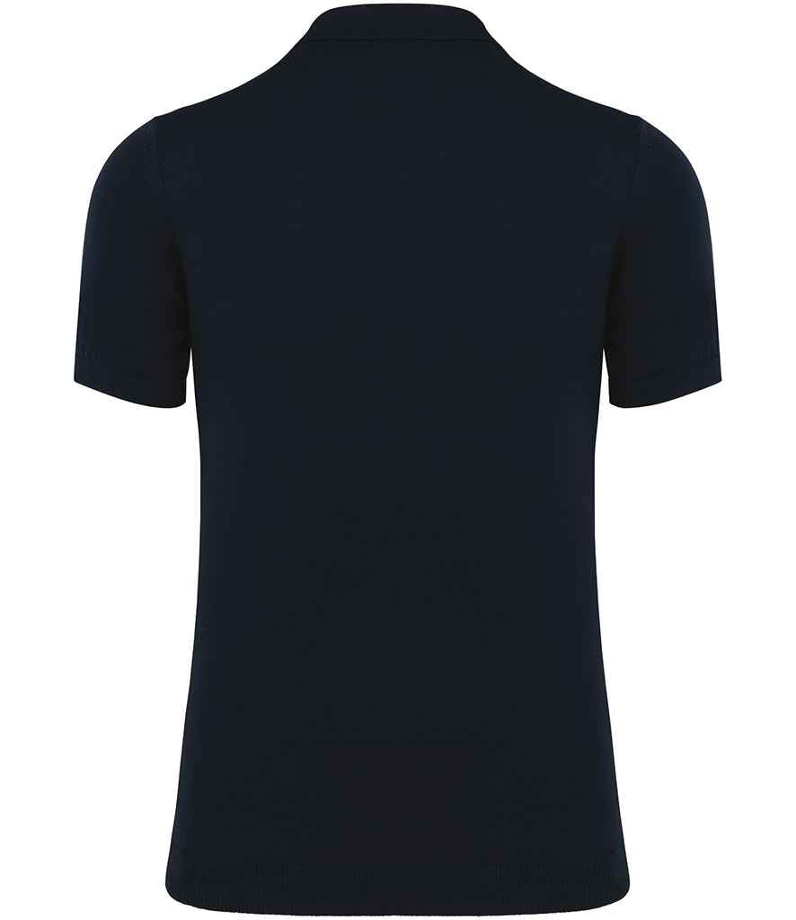 Spasso Spasso Knitted Polo Shirt - Navy (SP203)