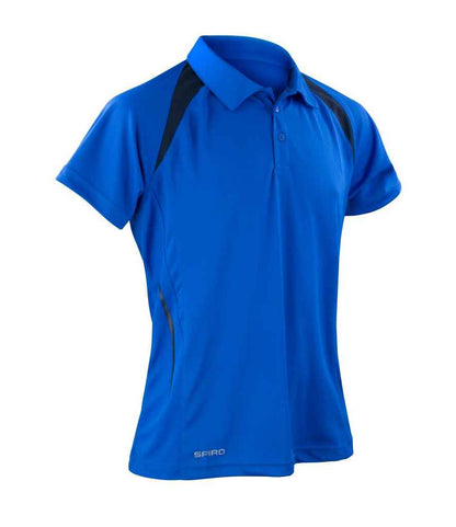 Spiro Team Spirit Polo Shirt - Royal Blue/Navy (SR177M)