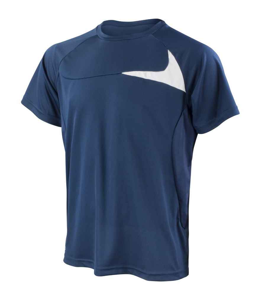 Spiro Dash Training Shirt - Navy/White (SR182M)