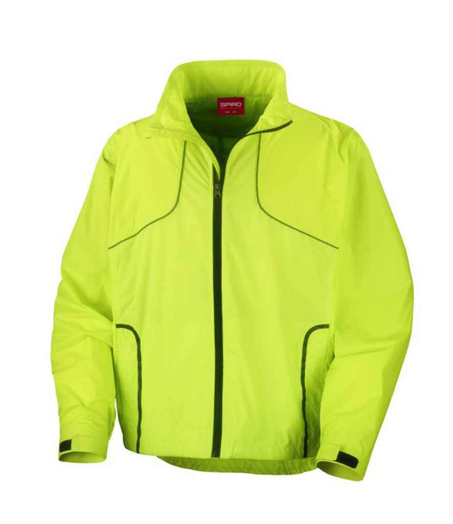 Spiro Bikewear Crosslite Trail and Track Jacket - Neon Lime (SR185M)