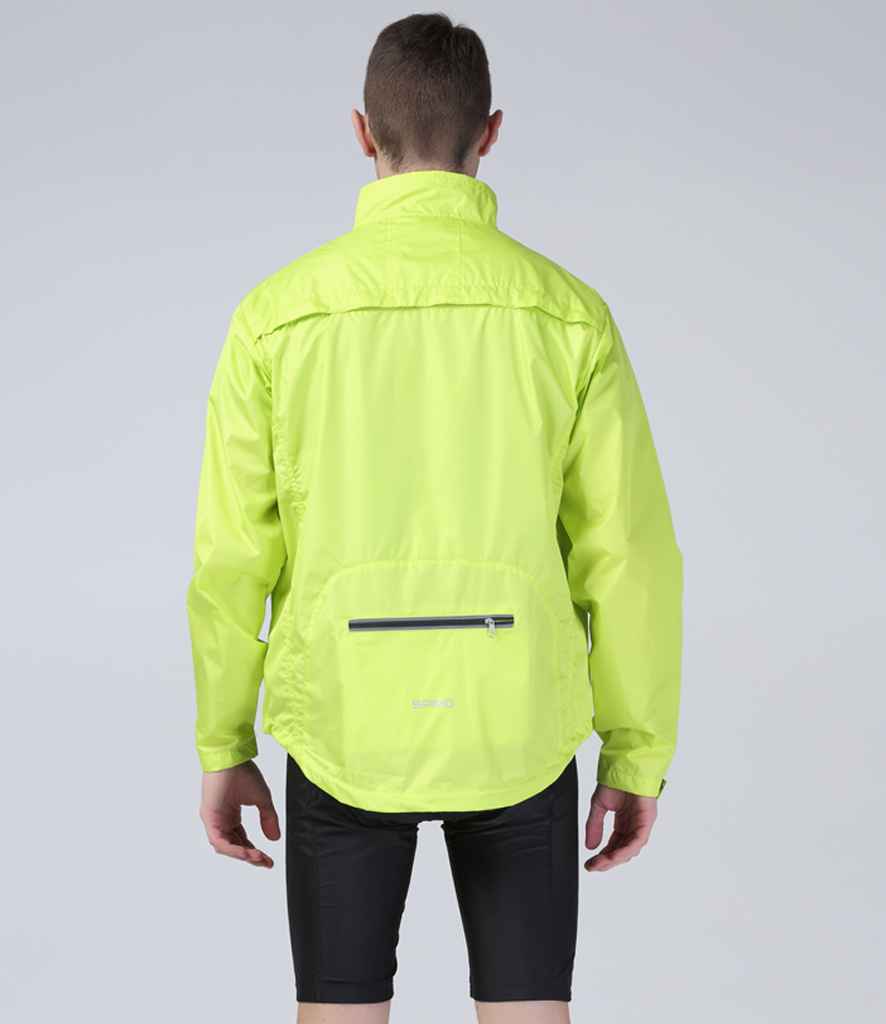 Spiro Bikewear Crosslite Trail and Track Jacket - Neon Lime (SR185M)