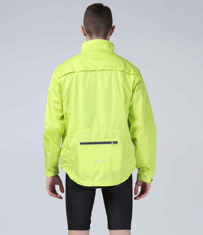 Spiro Bikewear Crosslite Trail and Track Jacket - Neon Lime (SR185M)