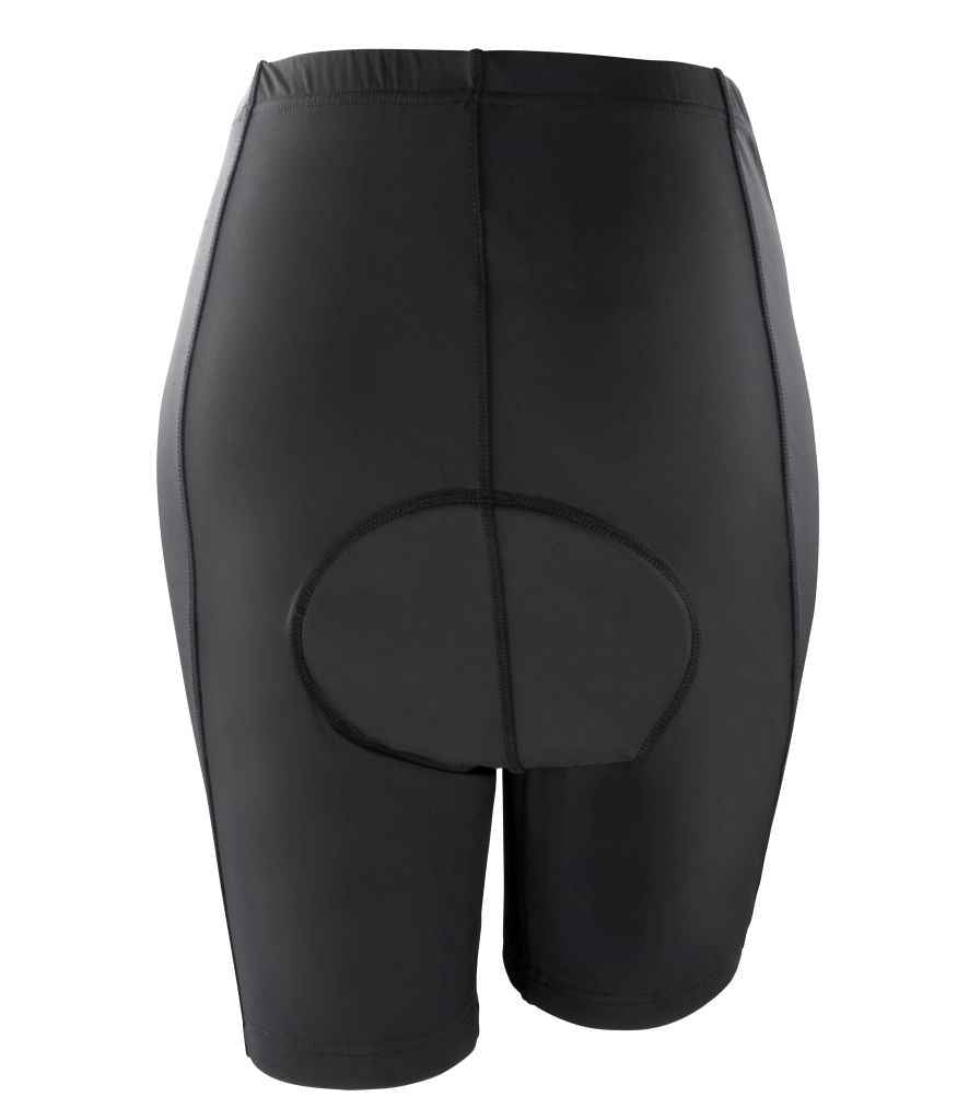 Spiro Ladies Bikewear Padded Shorts - Black (SR187F)