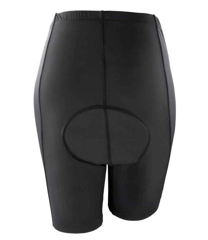 Spiro Ladies Bikewear Padded Shorts - Black (SR187F)