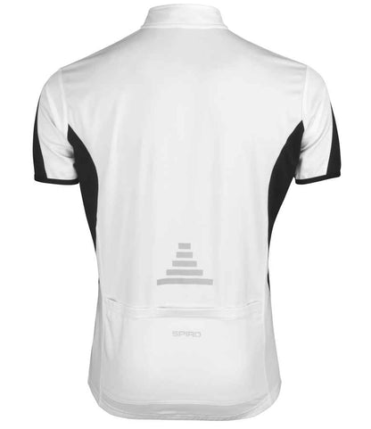 Spiro Bikewear Top - White/Black (SR188M)