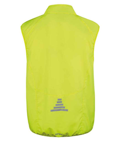 Spiro Bikewear Crosslite Gilet - Neon Lime (SR259M)