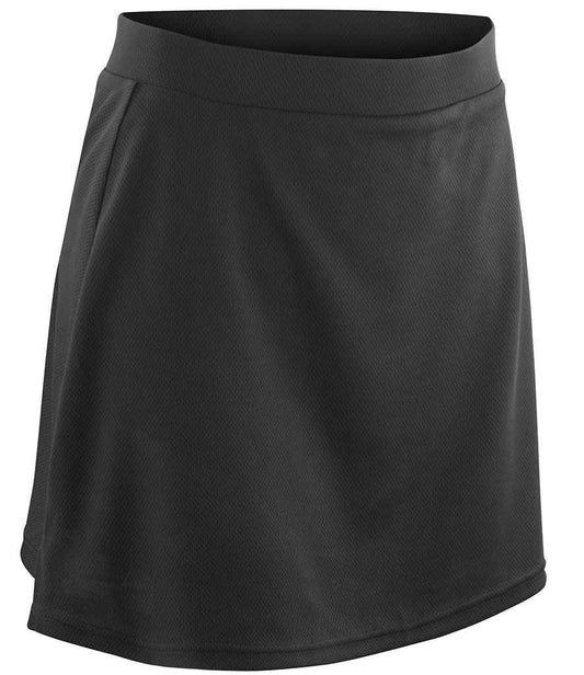 Spiro Ladies Skort - Black (SR261F)
