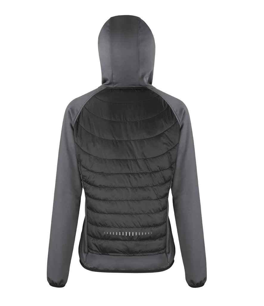 Spiro Ladies Zero Gravity Jacket - Black/Charcoal (SR268F)