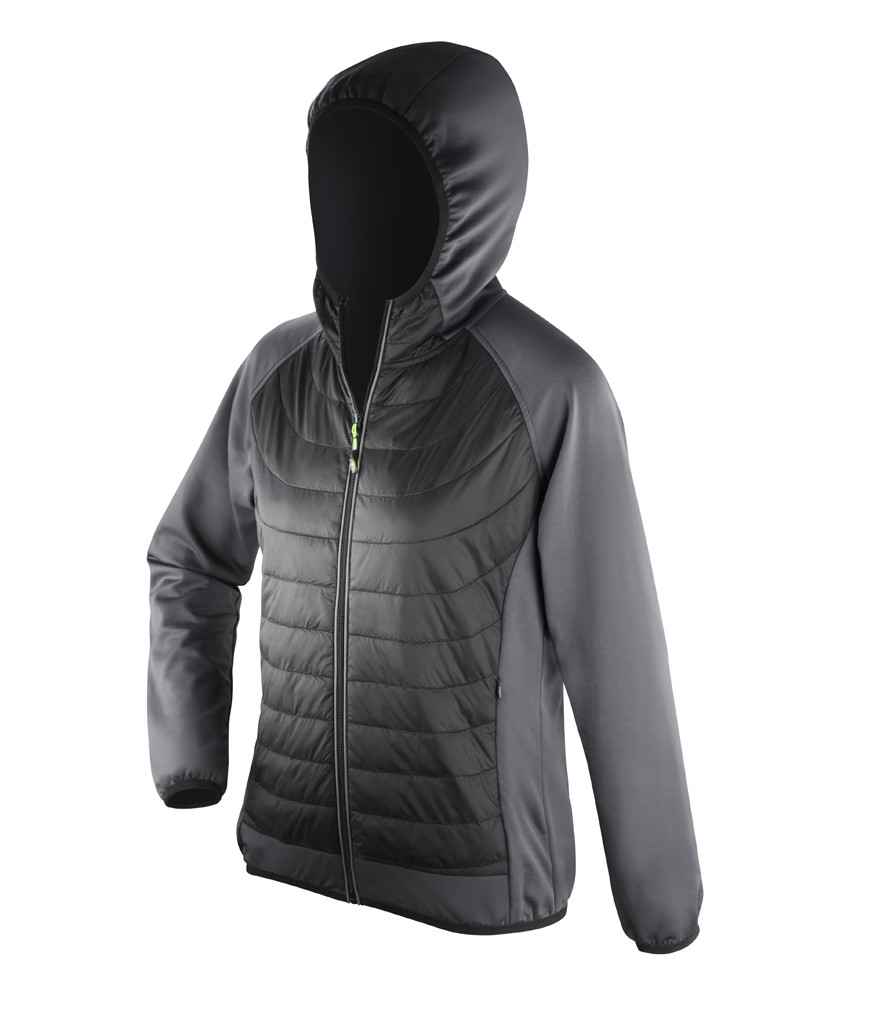 Spiro Fitness Zero Gravity Jacket - Black/Charcoal (SR268M)