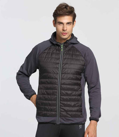 Spiro Fitness Zero Gravity Jacket - Black/Charcoal (SR268M)