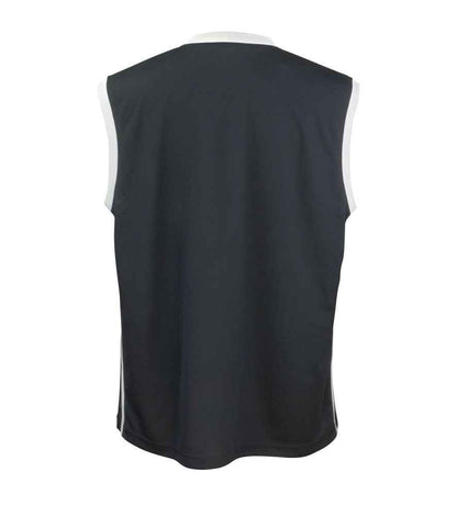 Spiro Basketball Top - Black/White (SR278M)