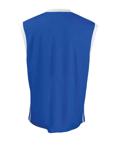 Spiro Basketball Top - Royal Blue/White (SR278M)