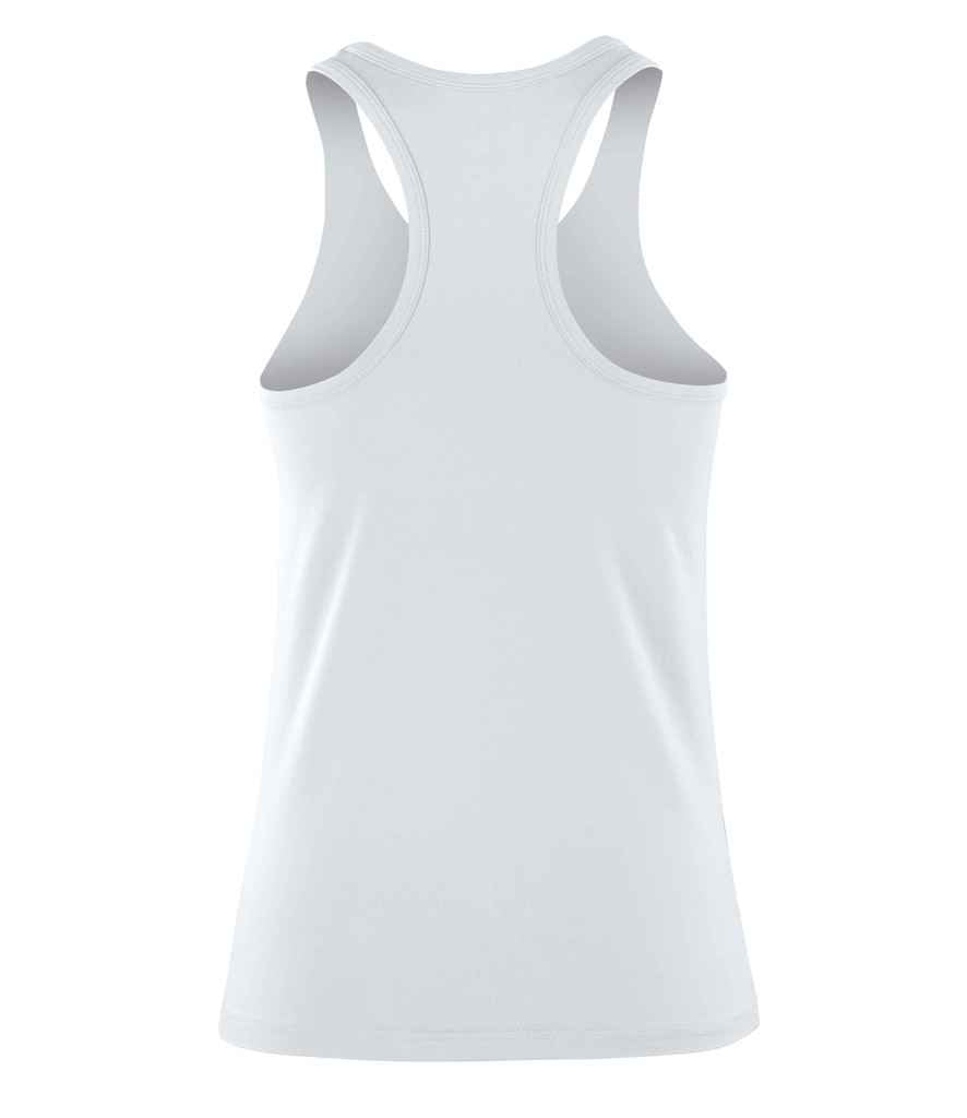 Spiro Impact Ladies Softex® Fitness Top - White (SR281F)