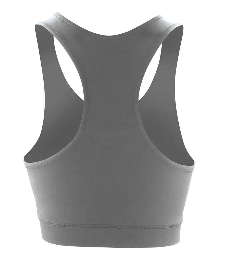 Spiro Impact Ladies Softex® Crop Top - Cloudy Grey (SR282F)