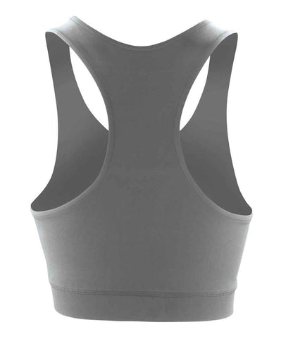 Spiro Impact Ladies Softex® Crop Top - Cloudy Grey (SR282F)