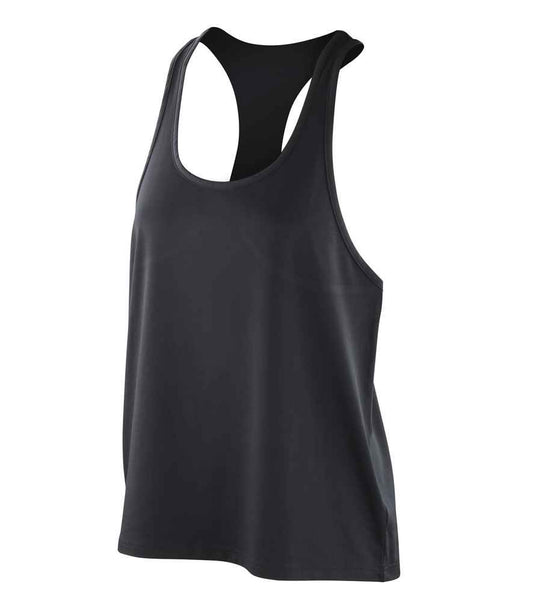 Spiro Impact Ladies Softex® Tank Top - Black (SR285F)