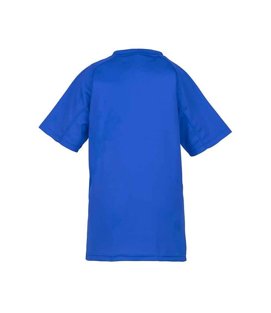 Spiro Kids Impact Performance Aircool T-Shirt - Royal Blue (SR287B)