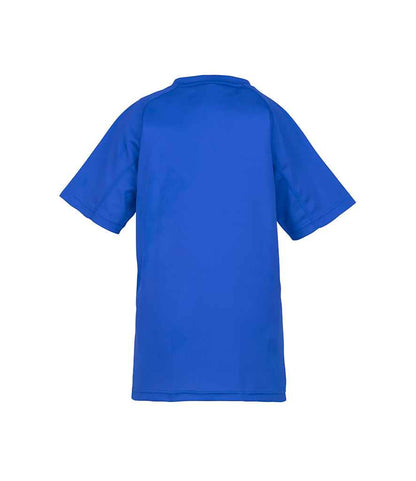 Spiro Kids Impact Performance Aircool T-Shirt - Royal Blue (SR287B)
