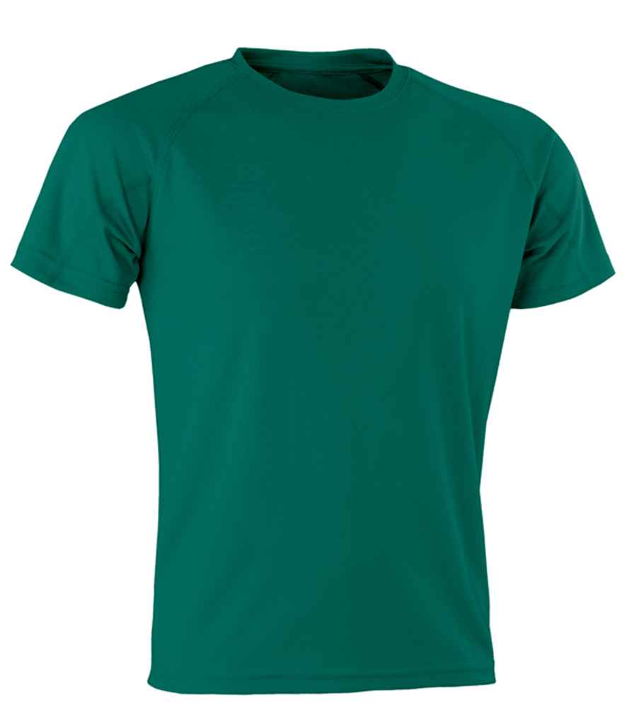Spiro Impact Performance Aircool T-Shirt - Bottle Green (SR287)