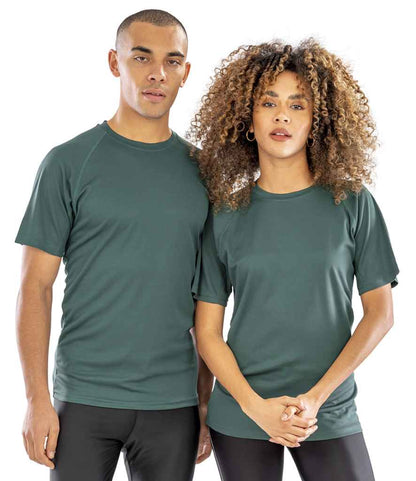 Spiro Impact Performance Aircool T-Shirt - Bottle Green (SR287)
