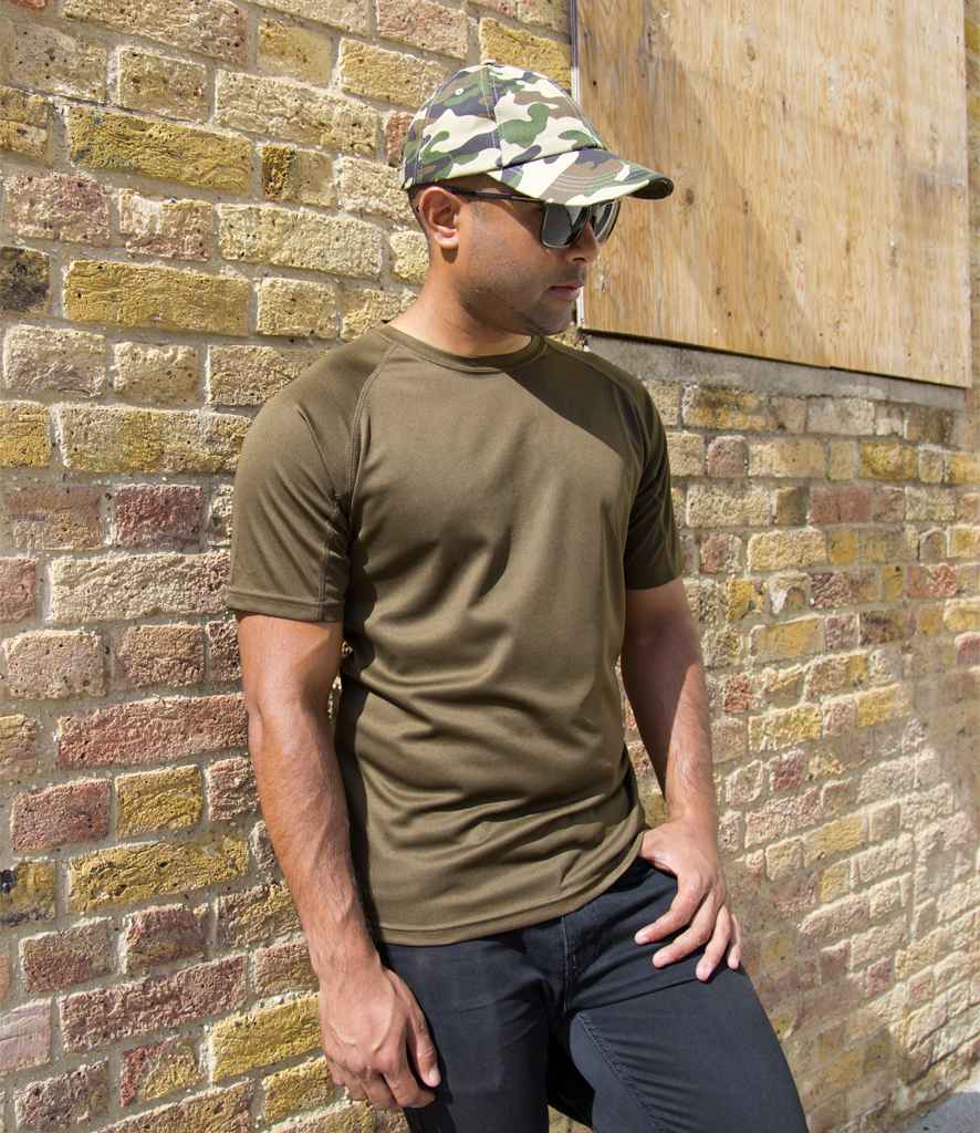 Spiro Impact Performance Aircool T-Shirt - Combat (SR287)