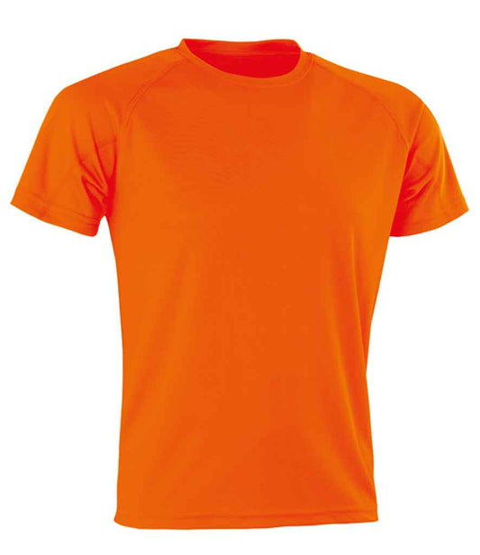 Spiro Impact Performance Aircool T-Shirt - Flo Orange (SR287)