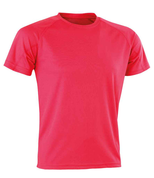 Spiro Impact Performance Aircool T-Shirt - Flo Pink (SR287)
