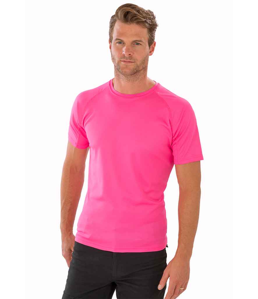 Spiro Impact Performance Aircool T-Shirt - Flo Pink (SR287)