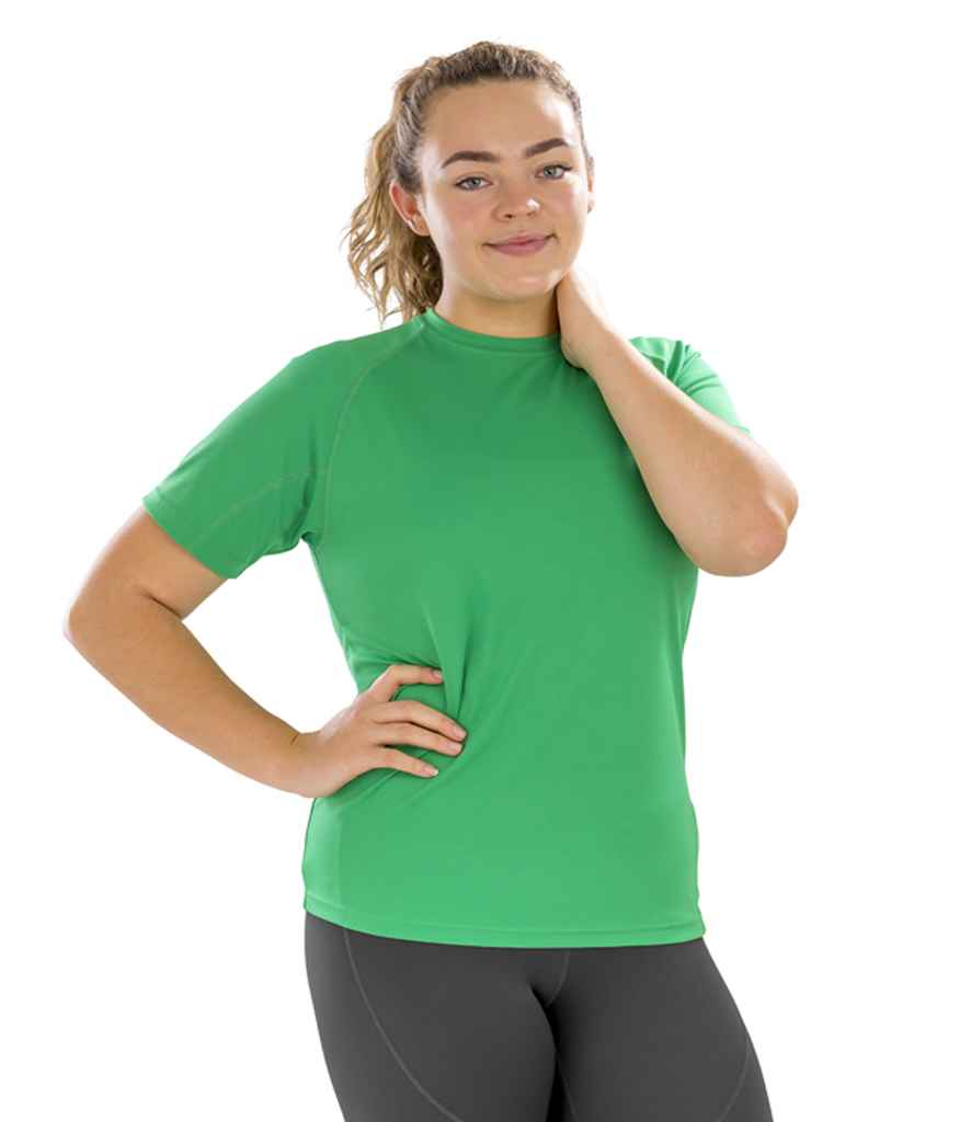 Spiro Impact Performance Aircool T-Shirt - Irish Green (SR287)