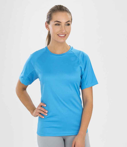 Spiro Impact Performance Aircool T-Shirt - Ocean Blue (SR287)