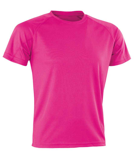 Spiro Impact Performance Aircool T-Shirt - Super Pink (SR287)