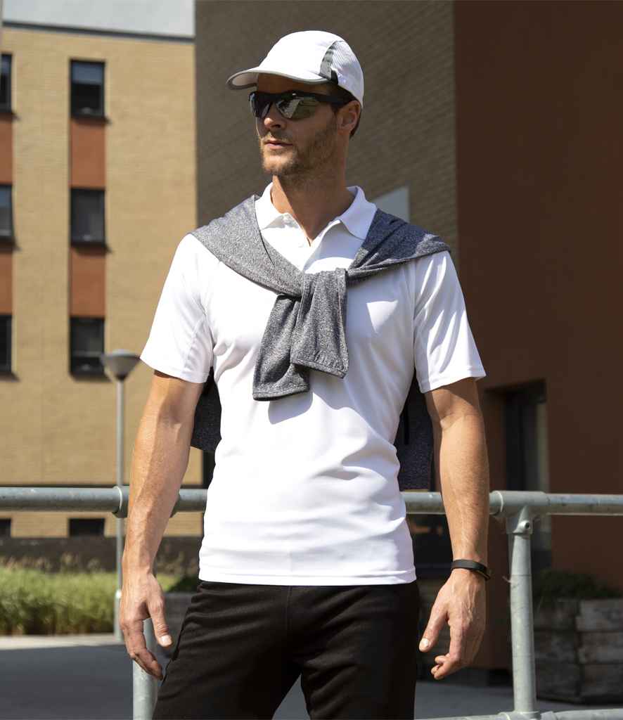 Spiro Impact Performance Aircool T-Shirt - White (SR287)