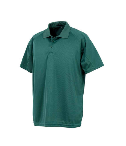 Spiro Impact Performance Aircool Polo Shirt - Bottle Green (SR288)