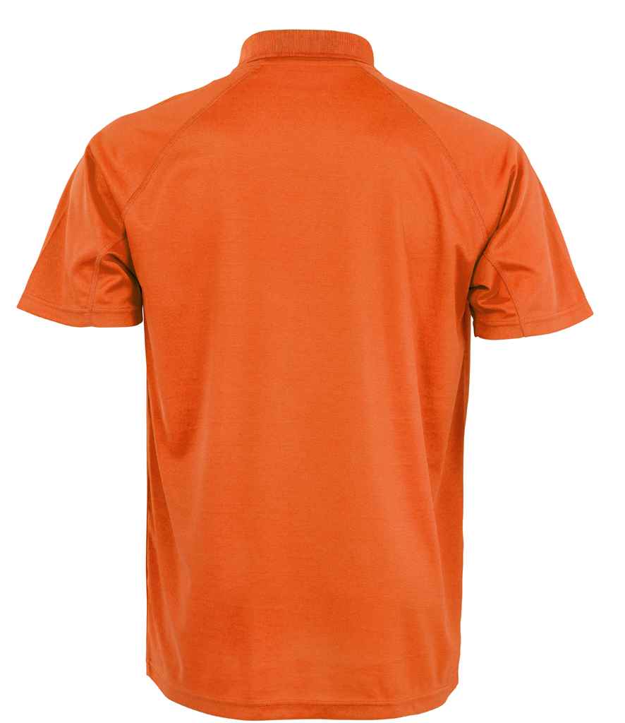 Spiro Impact Performance Aircool Polo Shirt - Flo Orange (SR288)