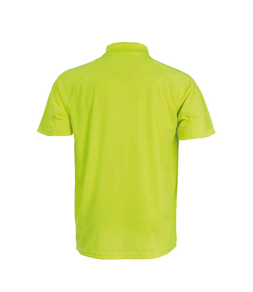 Spiro Impact Performance Aircool Polo Shirt - Flo Yellow (SR288)