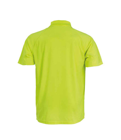 Spiro Impact Performance Aircool Polo Shirt - Flo Yellow (SR288)
