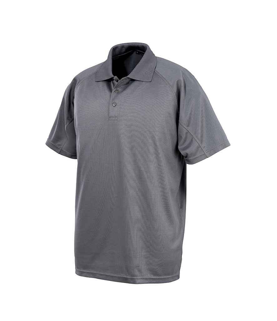 Spiro Impact Performance Aircool Polo Shirt - Grey (SR288)