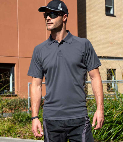 Spiro Impact Performance Aircool Polo Shirt - Grey (SR288)